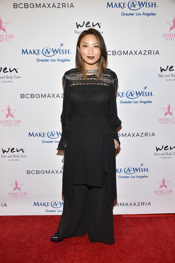 Jeannie Mai Attends Make-A-Wish BCBG LA Fashion show