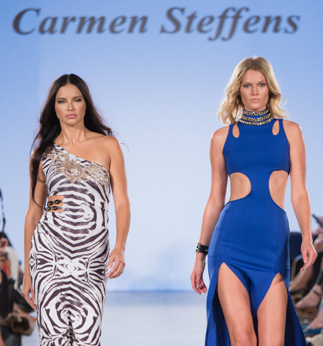 TREND PRIVE MAGAZINE: FTL Moda – Adriana Lima and Toni Garrn for Carmen Steffens at New York Fashion Week